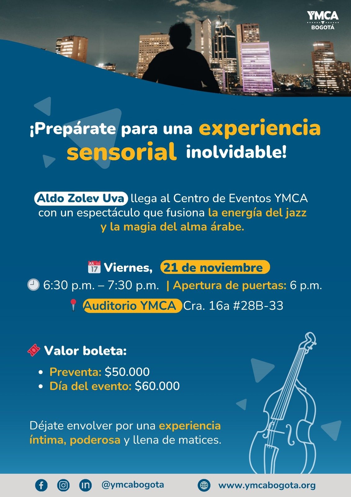Boleta concierto Jazz 2025